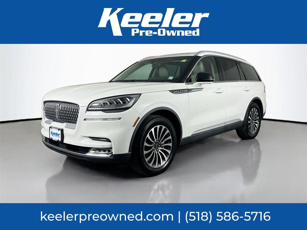 used 2021 Lincoln Aviator car, priced at $31,890