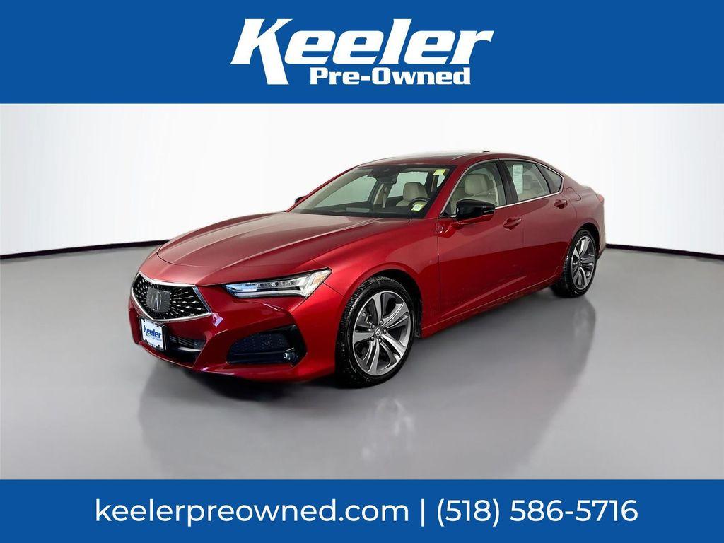 used 2021 Acura TLX car, priced at $27,900