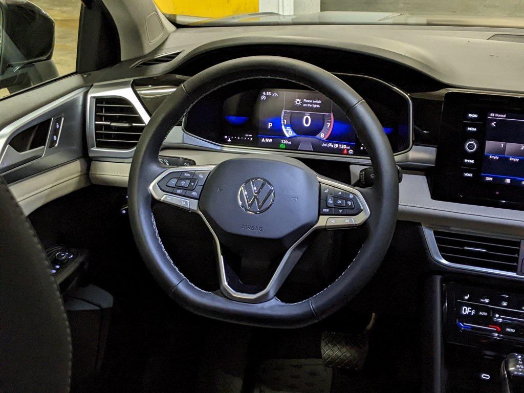 new 2025 Volkswagen Taos car, priced at $27,000