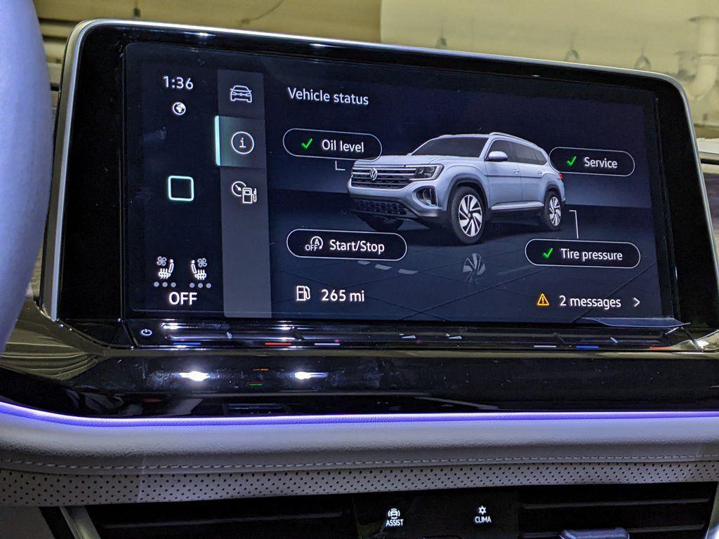 new 2026 Volkswagen Atlas car, priced at $57,000