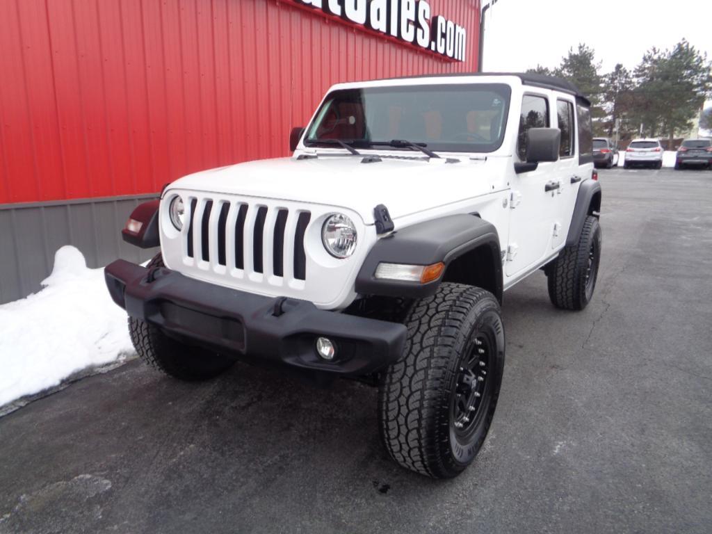 used 2020 Jeep Wrangler Unlimited car, priced at $19,995