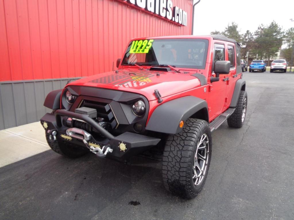 used 2014 Jeep Wrangler Unlimited car, priced at $11,995