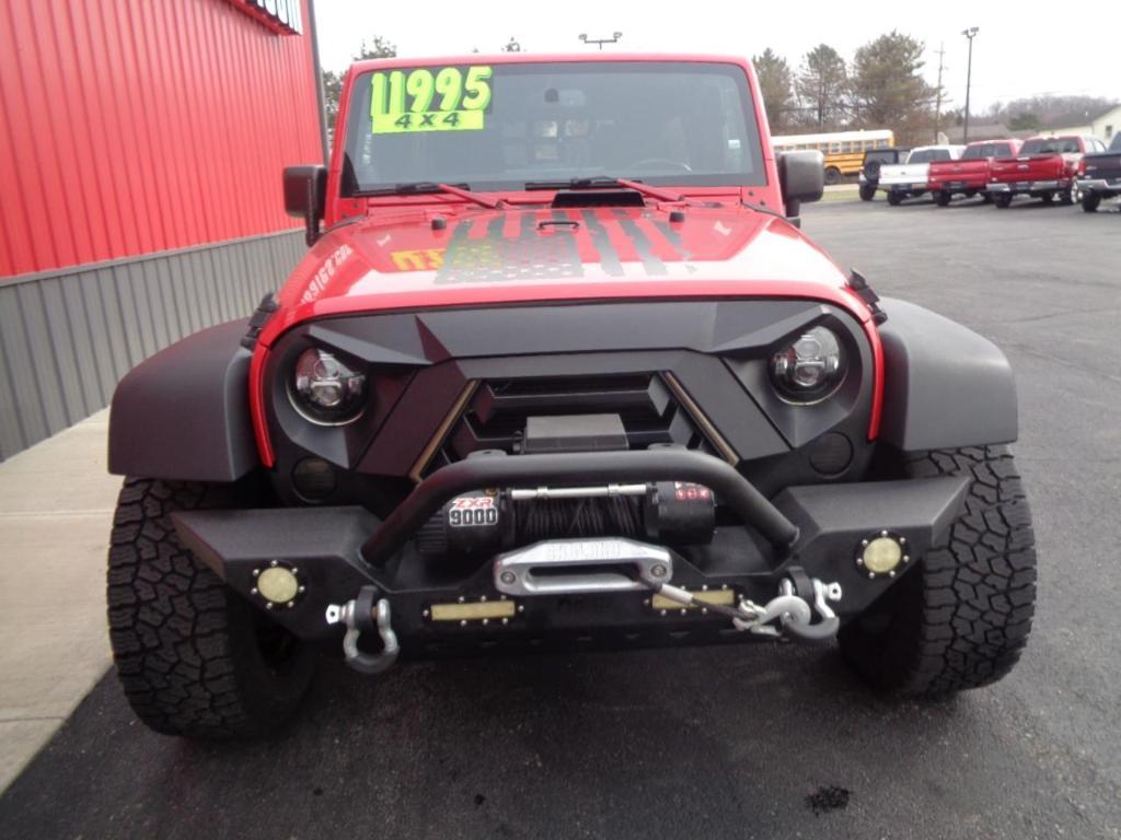 used 2014 Jeep Wrangler Unlimited car, priced at $11,995