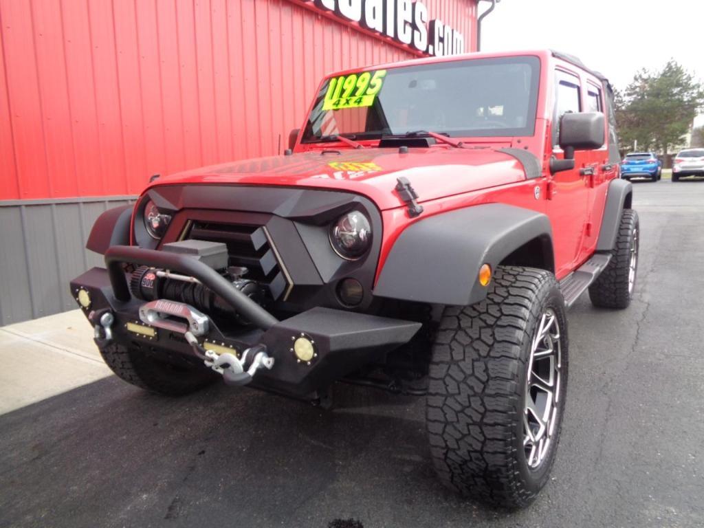 used 2014 Jeep Wrangler Unlimited car, priced at $11,995
