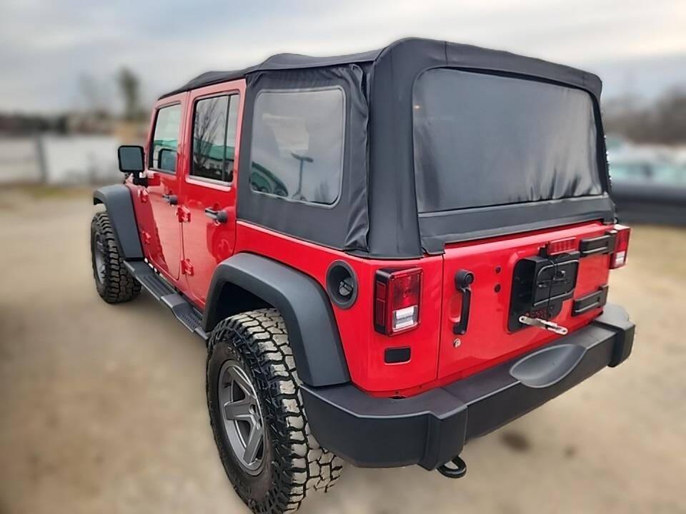 used 2014 Jeep Wrangler Unlimited car, priced at $22,499