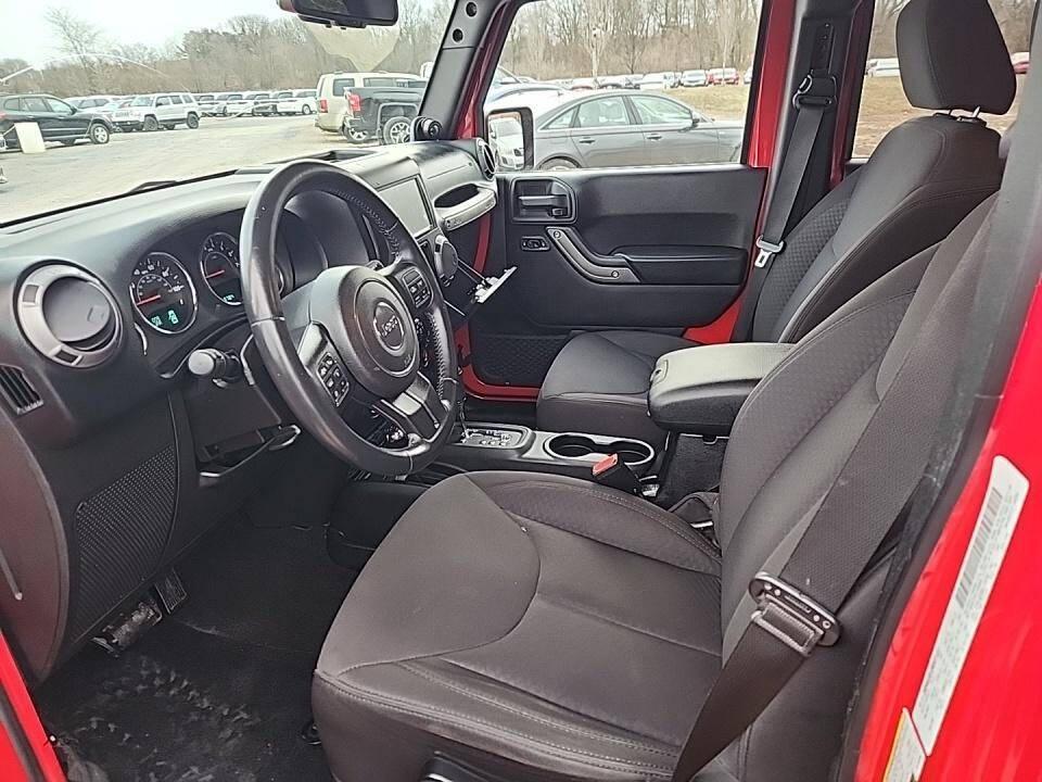 used 2014 Jeep Wrangler Unlimited car, priced at $22,499