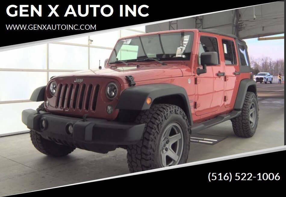 used 2014 Jeep Wrangler Unlimited car, priced at $22,499