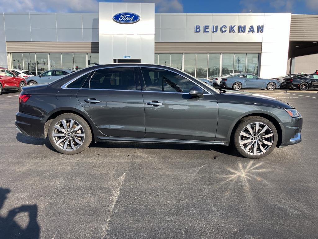 used 2021 Audi A4 car, priced at $22,000