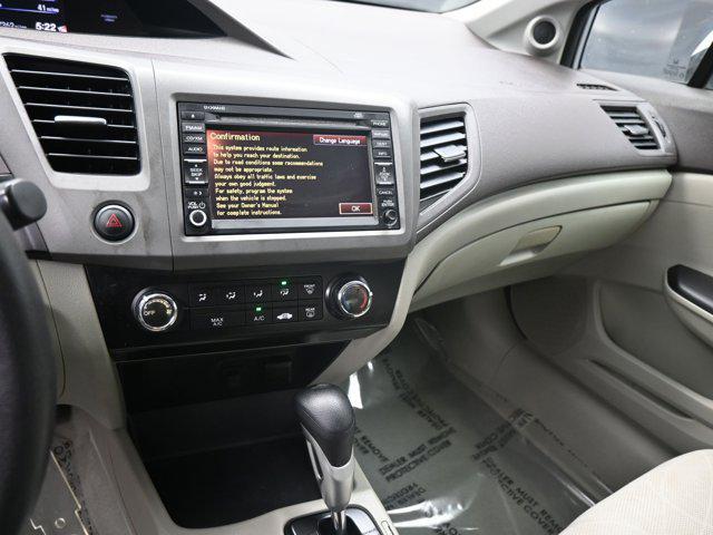 used 2012 Honda Civic car, priced at $13,977
