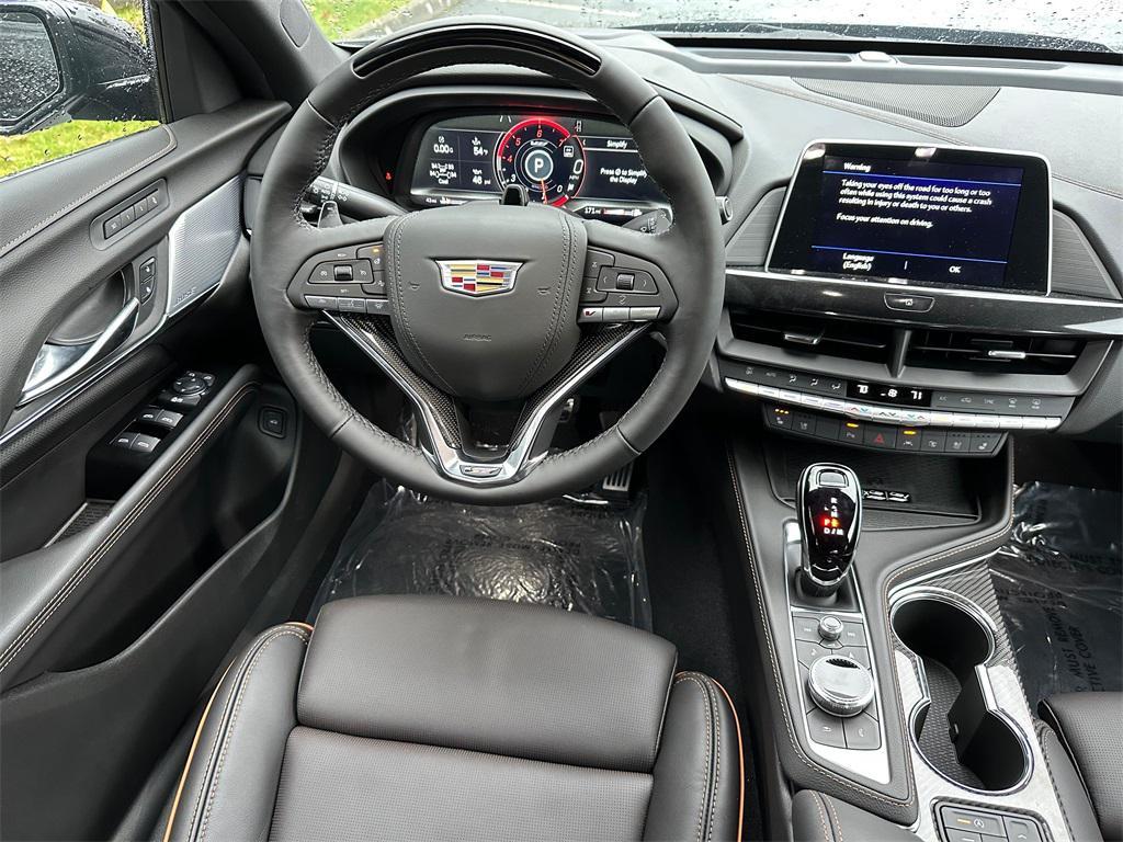new 2025 Cadillac CT4-V car, priced at $62,930