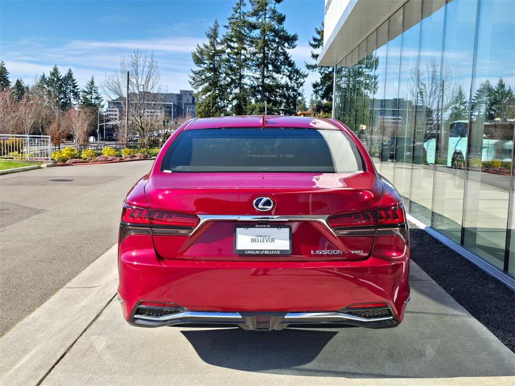used 2022 Lexus LS 500h car, priced at $69,995