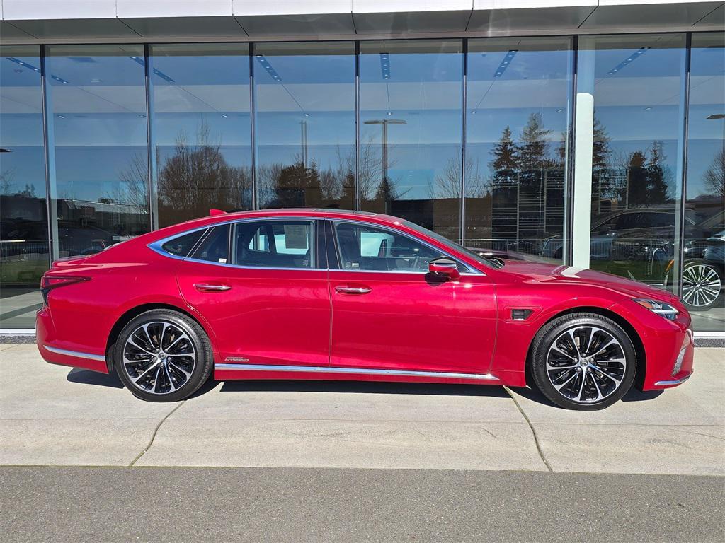 used 2022 Lexus LS 500h car, priced at $69,995