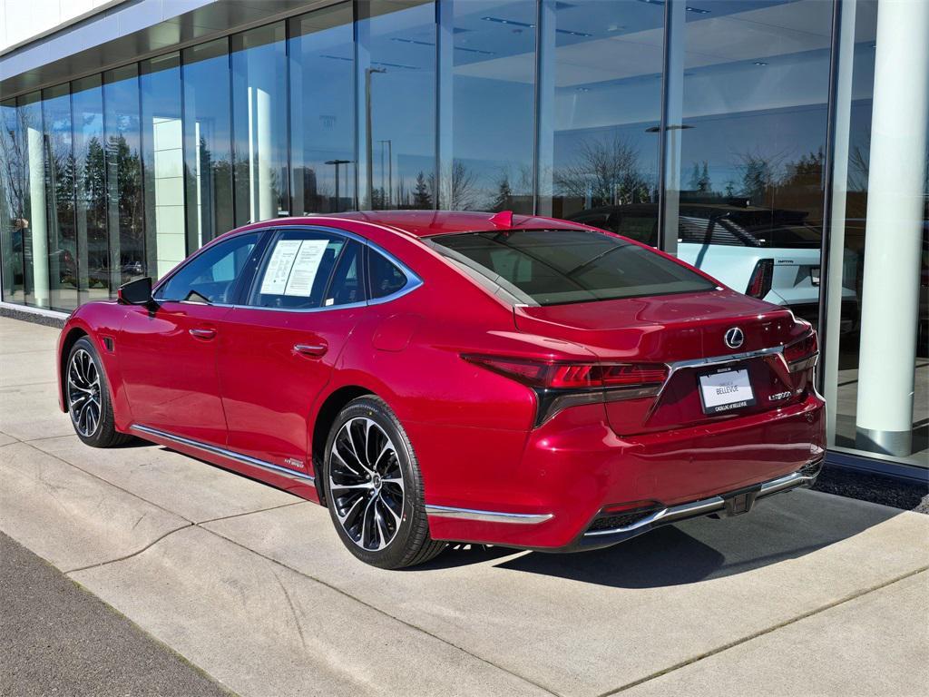 used 2022 Lexus LS 500h car, priced at $69,995