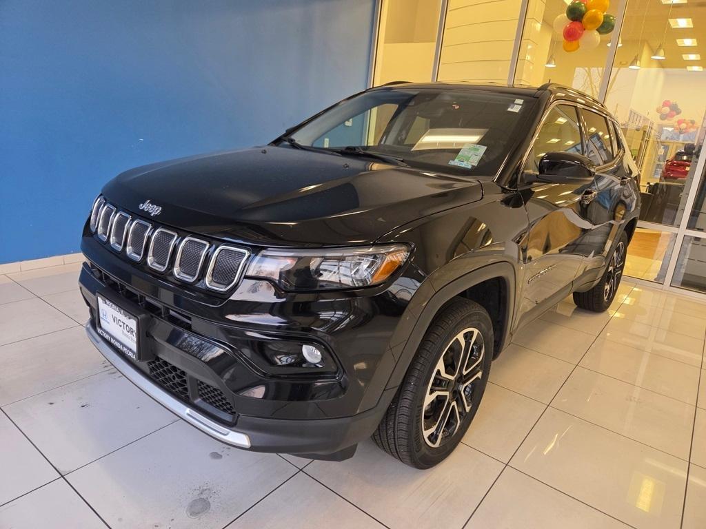 used 2022 Jeep Compass car, priced at $23,889