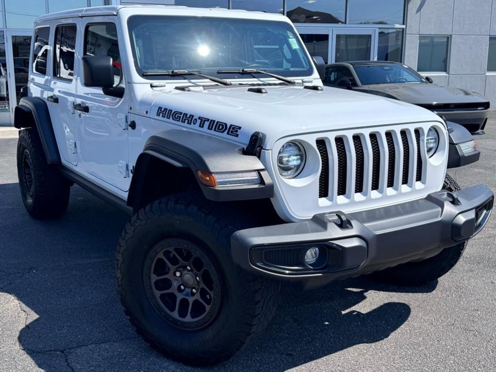 used 2022 Jeep Wrangler Unlimited car, priced at $31,450