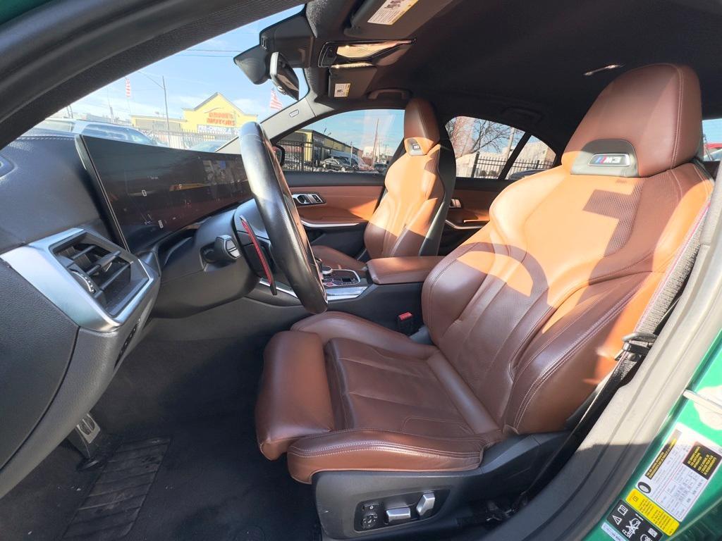 used 2023 BMW M3 car, priced at $77,850