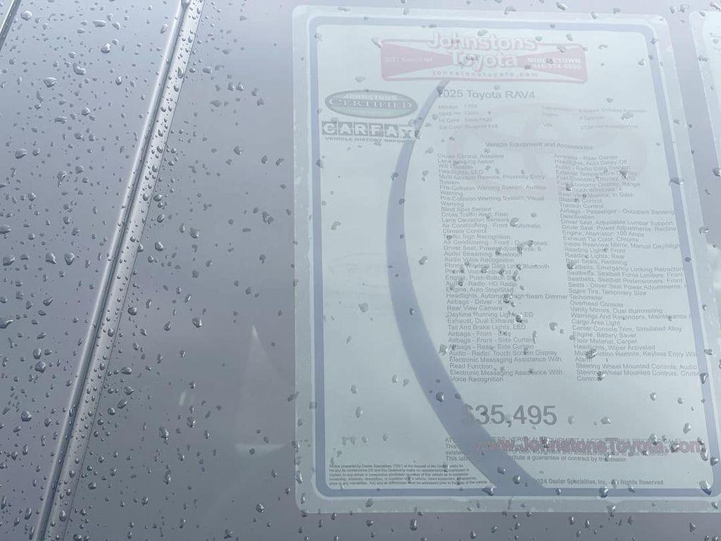 used 2025 Toyota RAV4 car, priced at $35,495