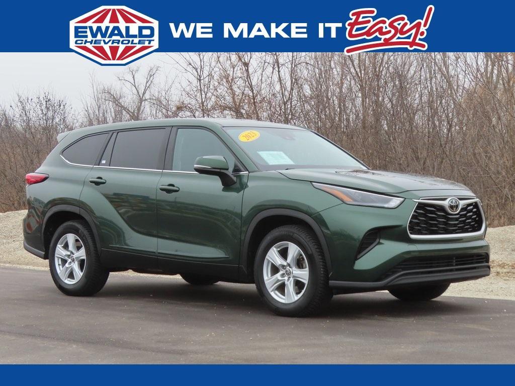 used 2023 Toyota Highlander car, priced at $28,778