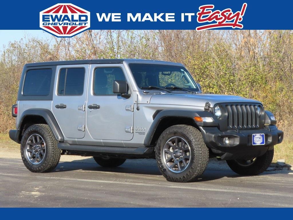 used 2018 Jeep Wrangler Unlimited car, priced at $18,995