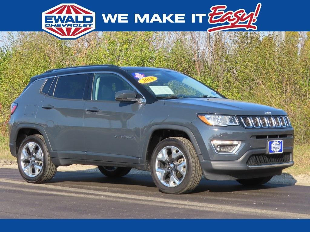 used 2018 Jeep Compass car, priced at $13,250