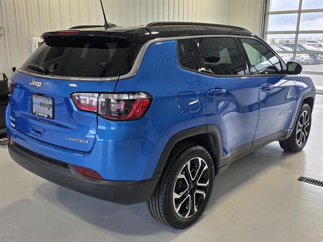 used 2024 Jeep Compass car, priced at $24,500