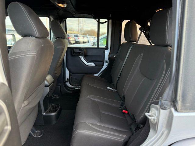 used 2016 Jeep Wrangler Unlimited car, priced at $15,500