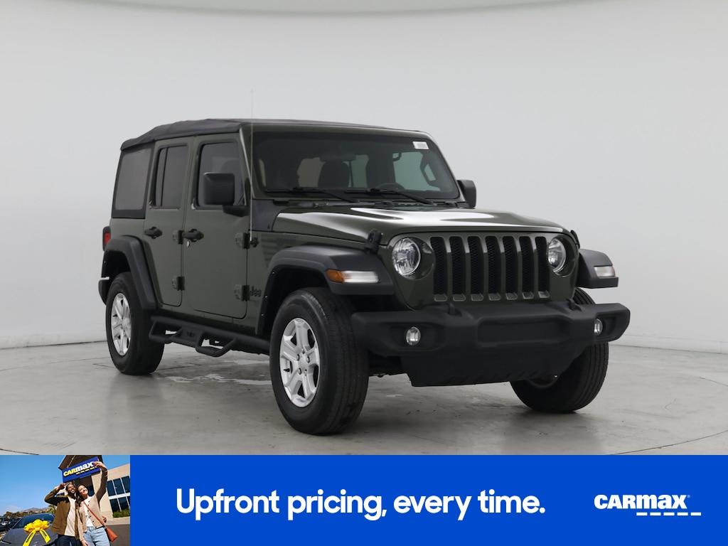 used 2021 Jeep Wrangler car, priced at $27,998