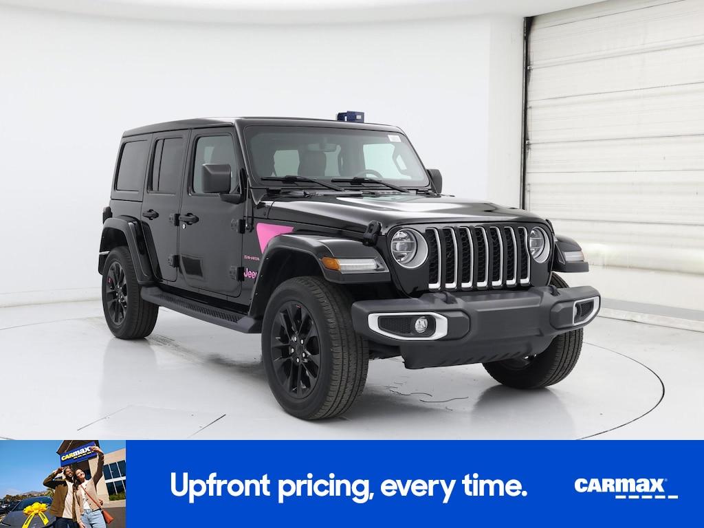 used 2021 Jeep Wrangler Unlimited 4xe car, priced at $33,998