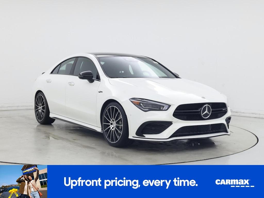 used 2022 Mercedes-Benz AMG CLA 35 car, priced at $37,998