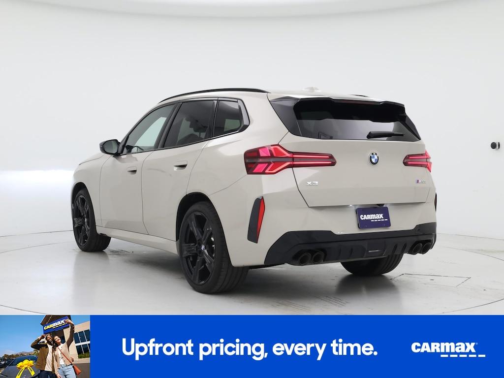 used 2025 BMW X3 car, priced at $60,998