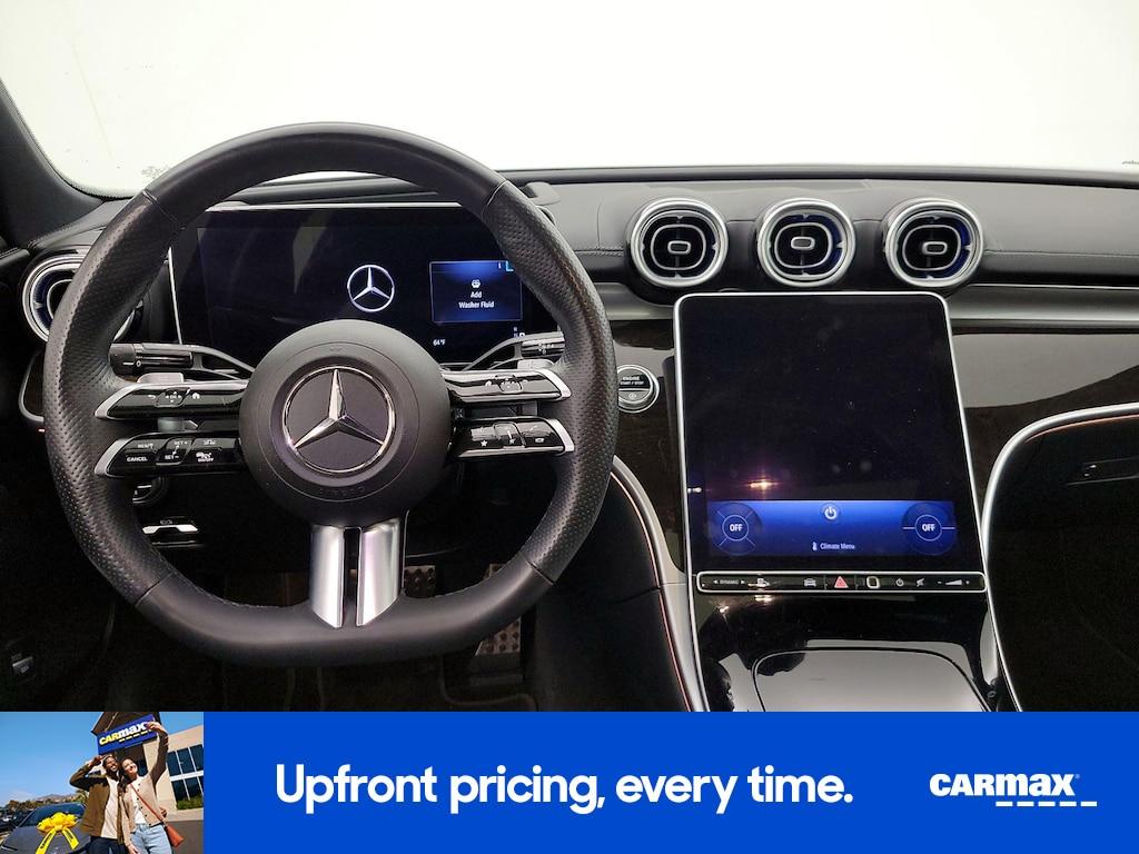 used 2023 Mercedes-Benz C-Class car, priced at $37,998
