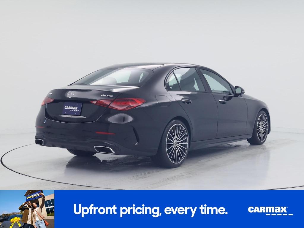 used 2023 Mercedes-Benz C-Class car, priced at $37,998