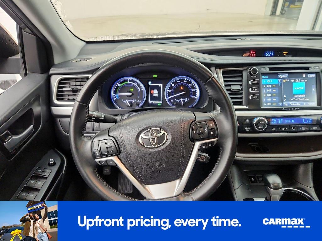 used 2018 Toyota Highlander Hybrid car, priced at $23,998