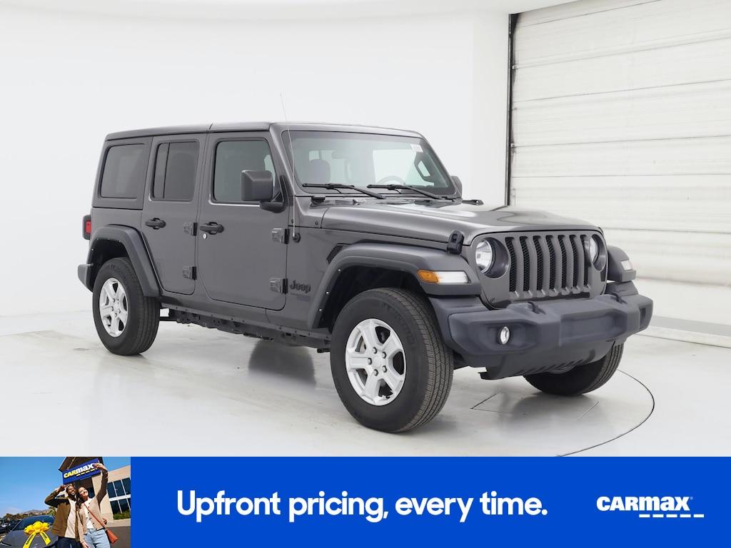 used 2021 Jeep Wrangler car, priced at $31,998