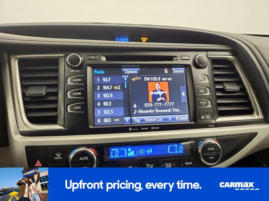 used 2019 Toyota Highlander car, priced at $21,998