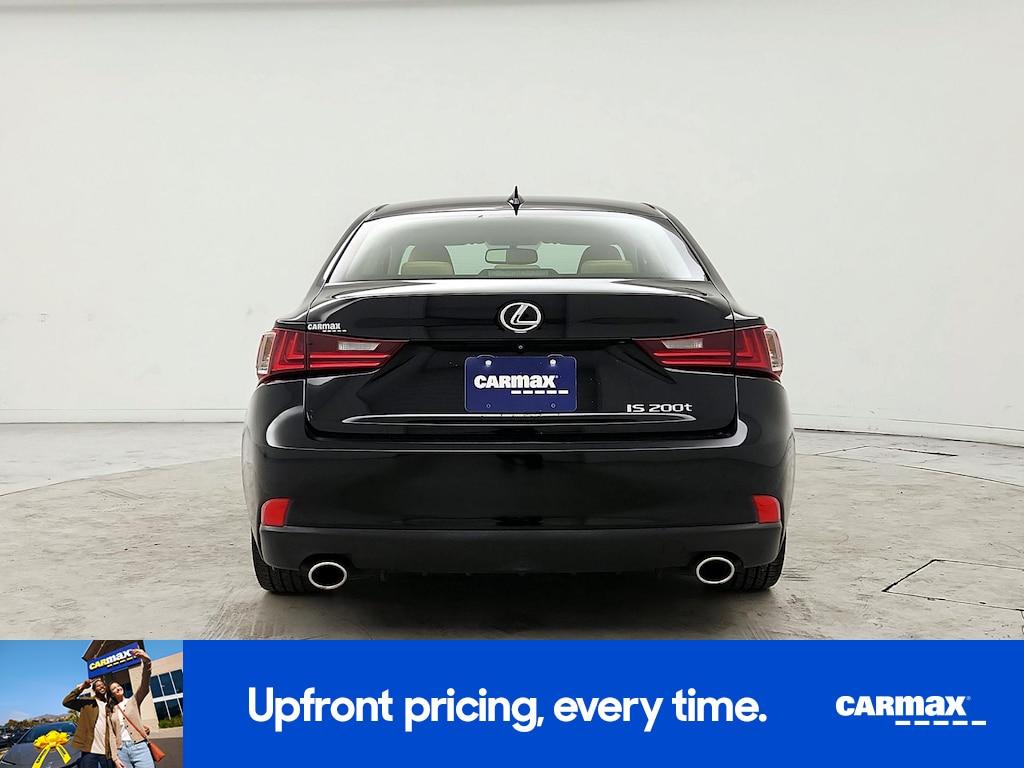 used 2016 Lexus IS 200t car, priced at $19,998