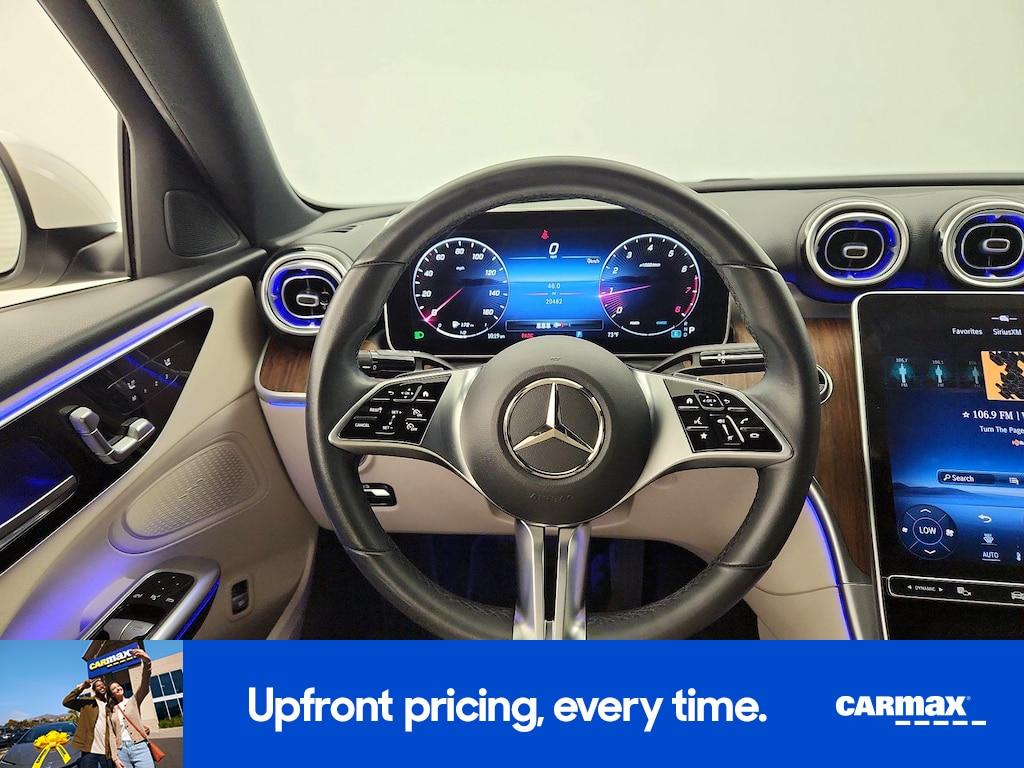 used 2023 Mercedes-Benz C-Class car, priced at $34,998