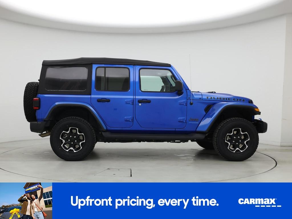 used 2021 Jeep Wrangler Unlimited 4xe car, priced at $28,998