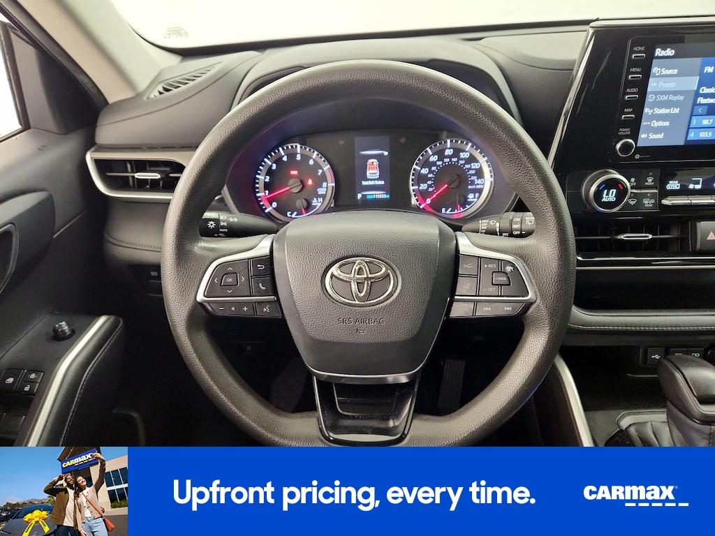 used 2020 Toyota Highlander car, priced at $22,998