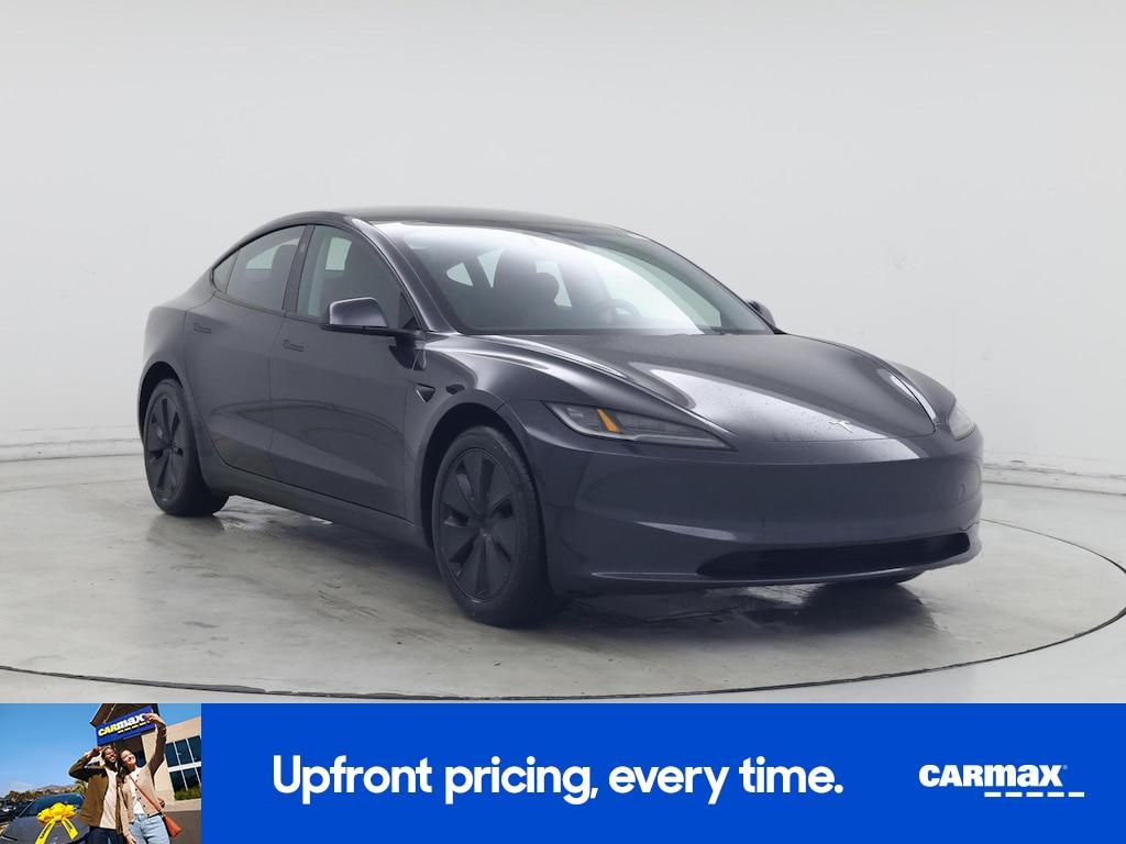 used 2025 Tesla Model 3 car, priced at $38,998