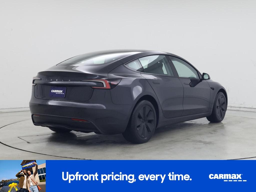used 2025 Tesla Model 3 car, priced at $38,998