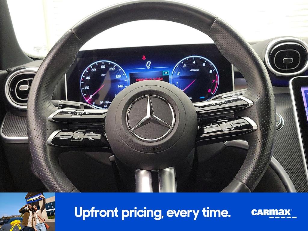 used 2024 Mercedes-Benz C-Class car, priced at $38,998
