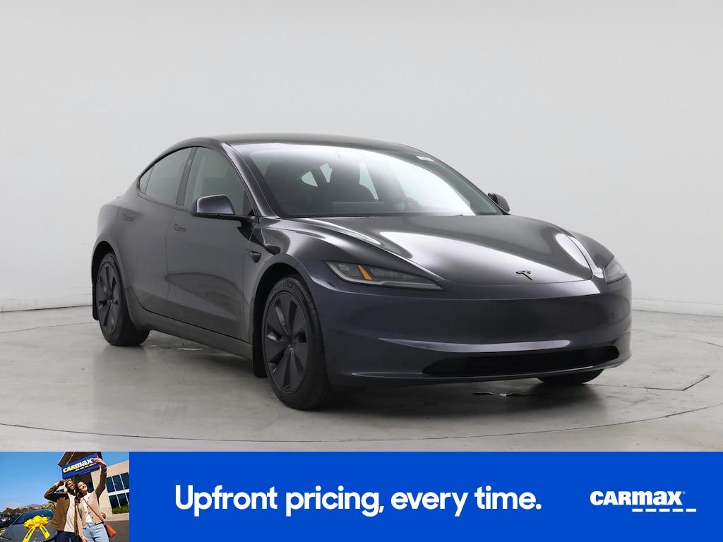 used 2025 Tesla Model 3 car, priced at $37,998