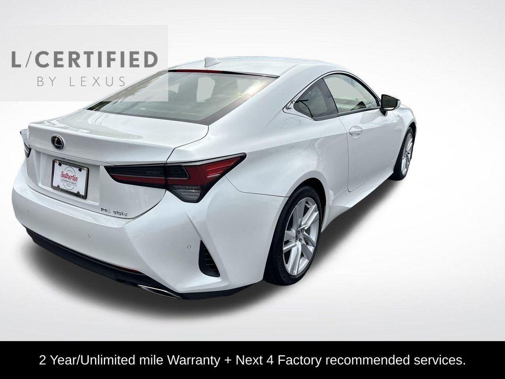 2023 Eminent White Pearl Lexus RC 350