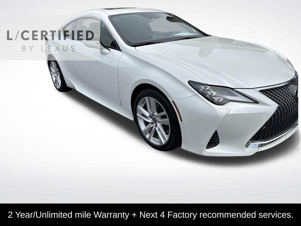 2023 Eminent White Pearl Lexus RC 350