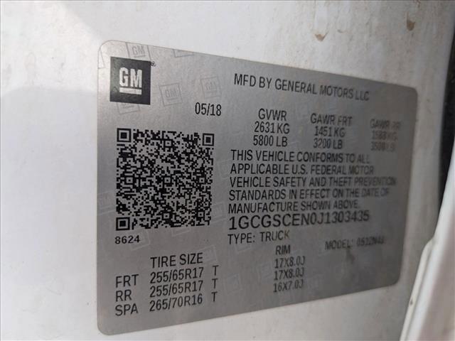 used 2018 Chevrolet Colorado car, priced at $17,112