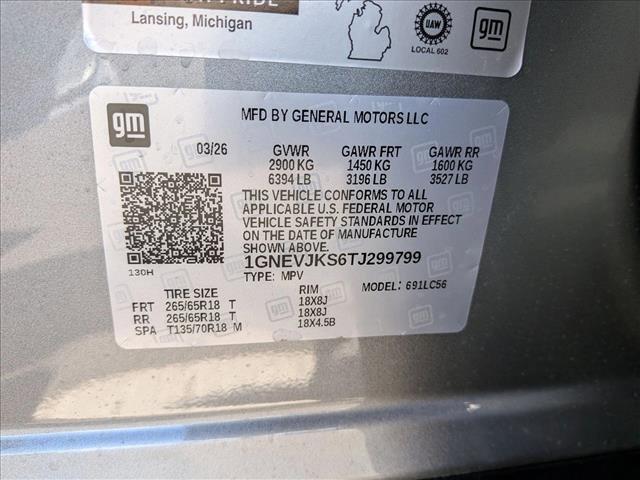 new 2026 Chevrolet Traverse car, priced at $50,036