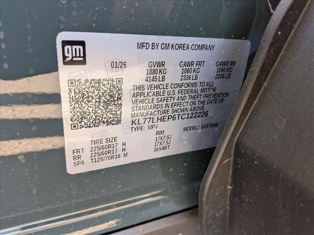 new 2026 Chevrolet Trax car, priced at $23,269