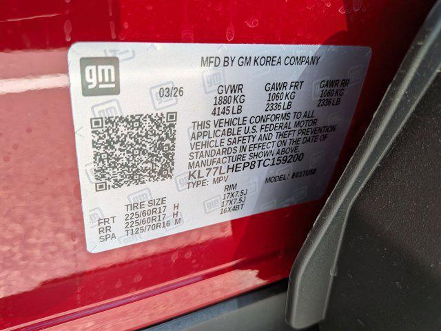 new 2026 Chevrolet Trax car, priced at $26,699