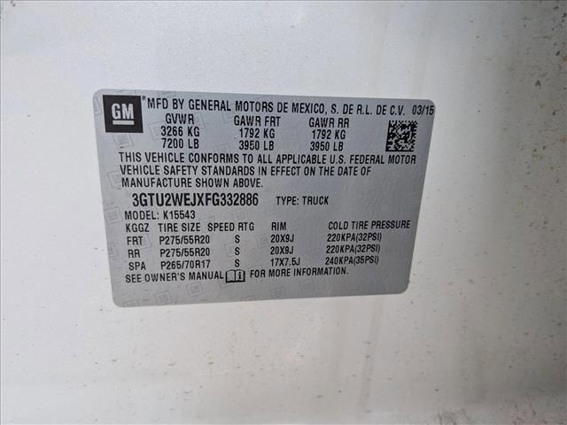 used 2015 GMC Sierra 1500 car, priced at $27,964